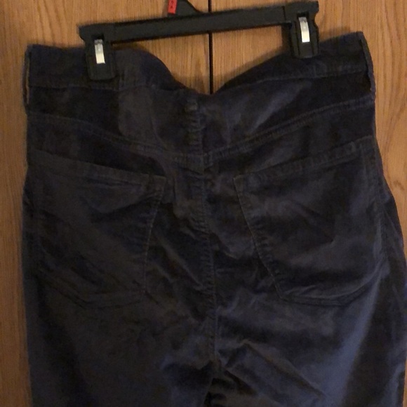 Women Old Navy Rock star grey velt pants New size 14 - Picture 3 of 6